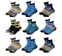 OZABI - Chaussettes Enfant Licence Comics Superhéros fantaisie -Assortiment modèles photos selon arrivages-