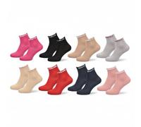 OZABI Chaussettes Femme a Paillettes Soquettes 36/41|Pack de 8 Paires 3443