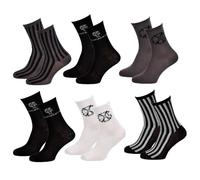 OZABI - Chaussettes femme CHRISTIAN LACROIX Qualité et Confort-Assortiment modèles photos selon arrivages- Pack de 6 Paires CXL Logo 36/41