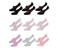 OZABI - Chaussettes femme ELLE Basic Qualité et Confort-Assortiment modèles photos selon arrivages- Pack de 9 Paires ELLE Footies 35571 36/42