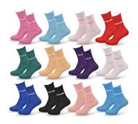 OZABI Chaussettes Femme Lurex Message Humoristique- 12 Paires SURPRISE- 36/41