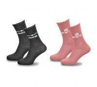 OZABI Chaussettes Femme Lurex Message Humoristique- 2 Paires LUREX F- 36/41