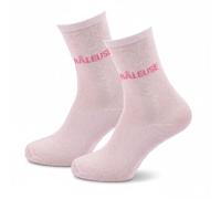 OZABI Chaussettes Femme Lurex Message Humoristique- 2143 ROSE- 36/41