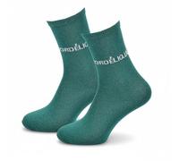 OZABI Chaussettes Femme Lurex Message Humoristique- 2143 SAPIN- 36/41