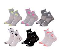 OZABI - Chaussettes Femme QUARTER KAPPA Lot de 6