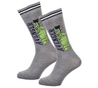 OZABI Chaussettes HOMME AVENGERS (as4, numeric, numeric_39, numeric_42, regular, regular, MARV0352 HULK)
