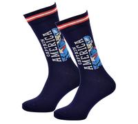 OZABI Chaussettes Pack Homme MARVEL AVENGERS - CAPTAIN23-43/46
