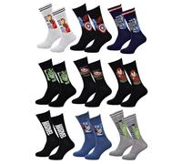 OZABI Chaussettes Pack Homme MARVEL AVENGERS - Pack 9 Paires MARV24-43/46