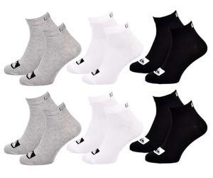 OZABI Chaussettes QUIKSILVER QUARTER- Pack de 6 Paires 7362-43/46