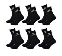 OZABI Chaussettes SPORT SERGIO TACCHINI - Pack de 6 Paires - 0732X6 NOIR - 39/42
