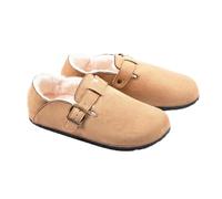 OZABI Chaussons Femme Hiver Sabots d’Intérieur Fourrés- MD8845 CAMEL - 38