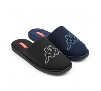 OZABI KAPPA Pantoufles Mules Homme Moletonnées Logo Omini Pack 2 Paires