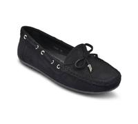 OZABI Mocassins Femme Lacet Daim Bobo Chic 3 Coloris 36-41 FT246 NOIR 36