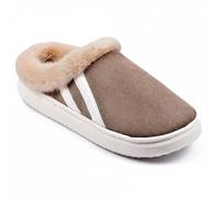 OZABI Mules mixtes hiver fourrées - ND10929 TAUPE - 44/45