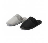 OZABI OLIVER GRANT PARIS Pantoufles Mules Homme Côtelées Pack 2 Paires