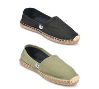 OZABI Pack 2 Paires Espadrilles Homme Semelle Corde Jute