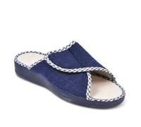 OZABI-Pantoufle Mule Femme Eponge Scratch Ajustable Fabriquee en Espagne