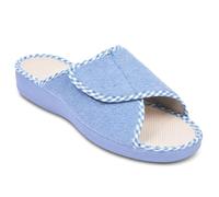 OZABI-Pantoufle Mule Femme Eponge Scratch Ajustable Fabriquee en Espagne