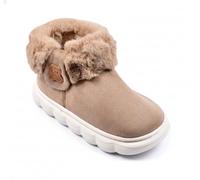 OZABI Pantoufles Bottines Fille Chaudes et Légères- MP9760 MARRON- 30/31