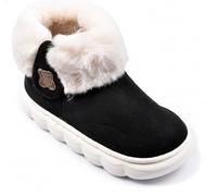 OZABI Pantoufles Bottines Fille Chaudes et Légères- MP9760 NOIR- 30/31
