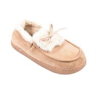 OZABI Pantoufles Charentaises femme Velours - MD10154 CAMEL- 40