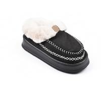 OZABI Pantoufles Charentaises Ultra Légères Sherpa - MD10158 NOIR- 40/41