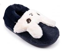 OZABI Pantoufles Enfant Animaux 3D Ultra Douces- MB732831 MARINE- 35