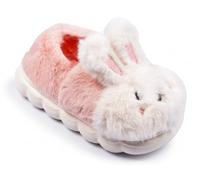OZABI Pantoufles Enfant Animaux 3D Ultra Douces- MP9758 ROSE- 28/29