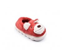 OZABI Pantoufles Enfant Animaux 3D Ultra Douces- MP9758 ROUGE- 26/27