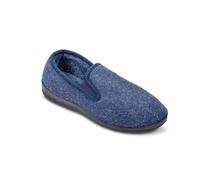 OZABI Pantoufles Femme Charentaises Chaudes Fourrées Semelle Antidérapante K88R18 MARINE 41