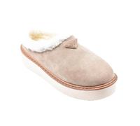 OZABI Pantoufles Femme Hiver Mule Style Scandinave - ND10882 TAUPE - 38