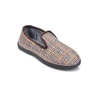 OZABI Pantoufles Homme Charentaises Chaudes Antidérapantes D892 MARRON 44