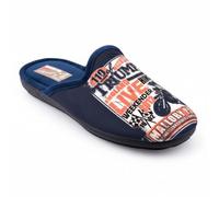 OZABI Pantoufles Homme Mule Fantaisie PHOTOPRINT - MU99917 BIKER- 45