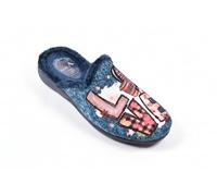 OZABI Pantoufles Mules femme PHOTOPRINT - LOVE MARINE - 41