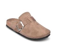 OZABI Sabot Fermé Enfant Suédine - Boucle Métal - Doublure Velours