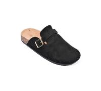 OZABI Sabots femme confort boucle ajustable semelle liège LB510122 NOIR 39