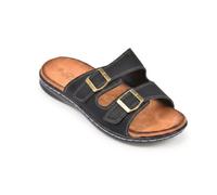 OZABI Sandales homme boucles réglables confort été SU11079 NOIR 40