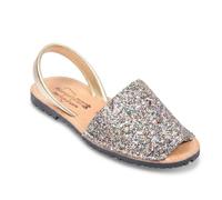 OZABI Sandales Menorquines Cuir Véritable Espagne 35-41 550 GLITTER MULTI26 40