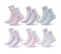 OZABI Sergio Tacchini Pack Chaussettes Courte Femme Quarter Lot de 6 36/41|6359X6