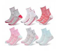 OZABI Sergio Tacchini Pack Chaussettes courtes Fille Quarter Lot de 6 27/30|9248x6