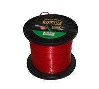 OZAKI - Bobine Fil Nylon Carré - Longueur 120m - Ø 4,00mm - Matières Vierges - Haute Durabilité - Excellente Tenue À L'Œillet