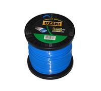 OZAKI - Bobine Fil Nylon Carré - Longueur 240m - Ø 3,00mm - Matières Vierges - Haute Durabilité - Excellente Tenue À L'Œillet