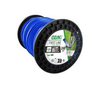 OZAKI - Bobine Fil Nylon Carré - Longueur 240m - Ø 3,00mm - Matières Vierges - Haute Durabilité - Excellente Tenue À L'Œillet