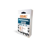 OZAKI - Chaîne Tronçonneuse 3/8" LP - Jauge 1,1 mm (0,43") - Profil de Gouge Semi-Carré - 50 Entraîneurs - 35 cm