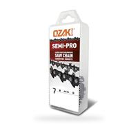 OZAKI - Chaîne Tronçonneuse .325 E72 - Semi-Pro - Jauge 1,5 mm (0,058") - Profil de Gouge Semi-Carré - 72 Entraîneurs - 45 cm