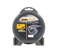 OZAKI - Fil Nylon Hélicoïdal TWISTED POWER SILENT LINE - Ø 3,0mm - L 28m - Fil Aérodynamique - Réduit Le Bruit & Les Vibrations