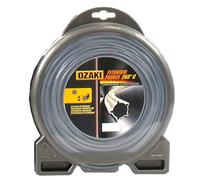 OZAKI - Fil Nylon TITANIUM POWER - Ø 2,4mm - L 97m - Fil Haute Performance - Profil Pentagonal - Coupe Nette Et Précise - Efficace Sur Tous Types De Terrains