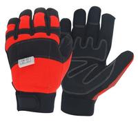 OZAKI - Gants Tronçonneuse- Gants Eté Spécial Travaux de Tronçonnage - Protection Dos de la Main Gauche - Taille 11/XL