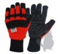 OZAKI - Gants Tronçonneuse - Gants Hiver Spécial Travaux de Tronçonnage - Protection Dos de la Main Gauche - Taille 11/XL