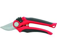 OZAKI - Sécateur Professionnel avec Manche Bi-Matière - Lames Acier Traité - Verrouillage à une Main - Poignée Antidérapante